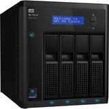 WD My Cloud PR4100 NAS Bureau Ethernet/LAN Noir N3710 Noir, NAS, Bureau, Intel® Pentium®, N3710, 8 To, Noir