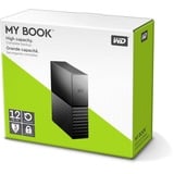 WD My book 12 To, Disque dur Noir, WDBBGo0120HBK, Micro-USB-B 3.2 (5 Goit/s)