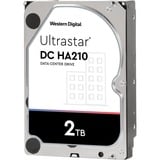 WD Ultrastar DC HA210, Disque dur 3.5", 2000 Go, 7200 tr/min