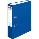 Herlitz 5480405 classeur à anneaux A4 Bleu, Dossier Bleu, A4, Plastique, Bleu, 8 cm, 1 pièce(s)