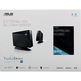 ASUS BW-16D1H-U Pro, Graveur Blu-ray externe Noir, USB 3.0, M-DISC