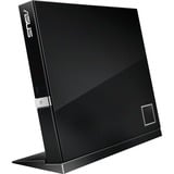 ASUS SBW-06D2X-U, Graveur Blu-ray externe Noir brillant, M-DISC, Vente au détail