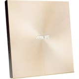 ASUS ZenDrive U9M lecteur de disques optiques DVD±RW Or, Graveur DVD externe Or, Or, Plateau, horizontale, Ordinateur portable, DVD±RW, USB 2.0