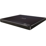 HLDS Graveur de Blu-ray portable mince, externe combo Blu-ray Noir, Noir, Plateau, Tablette, Blu-Ray RW, USB 2.0, 60000 h