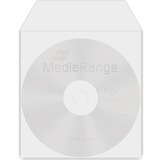 MediaRange BOX64 étui disque optique Housse 1 disques Gris, Étui de protection Housse, 1 disques, Gris, Plastique, 120 mm, 128 mm, En vrac