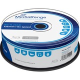 MediaRange MR514 disque vierge Blu-Ray BD-R 25 Go 25 pièce(s), Disques Blu-ray 25 Go, BD-R, Boîte à gâteaux, 25 pièce(s)