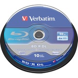 Verbatim 43746 disque vierge Blu-Ray BD-R 50 Go 10 pièce(s), Disques Blu-ray 50 Go, BD-R, Fuseau, 10 pièce(s), Vente au détail