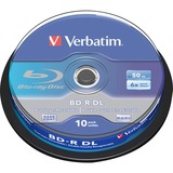 Verbatim BD-R 50 GO, Disques Blu-ray 6x, 10 pièces, Vente au détail