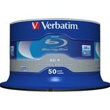 Verbatim BD-R SL Datalife 25 Go, Disques Blu-ray 6x, 50 pièces