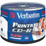 Verbatim CD-R 700 Mo 52x, CD-R, 120 mm, 700 Mo, Boîte à gâteaux, 50 pièce(s)