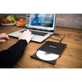 Verbatim Graveur Blu-ray Ultra HD 4K mince externe, Graveur Blu-ray externe Noir, USB-C 3.2 (5 Goit/s)