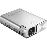 ASUS ZenBeam E1 vidéo-projecteur Vidéoprojecteur portable 150 ANSI lumens DLP WVGA (854x480) Argent, Projecteur DLP Argent, 150 ANSI lumens, DLP, WVGA (854x480), 3500:1, 16:9, 406,4 - 3048 mm (16 - 120")