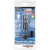 Ansmann Future T350FR Noir Lampe-crayon LED, Lampe de poche Noir, Lampe-crayon, Noir, Aluminium, IP54, III, LED