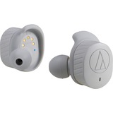 Audio Technica ATH-SPORT7TW, Casque/Écouteur Gris, Bluetooth