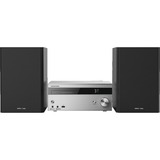 Grundig CMS 4000 BT DAB+ Système micro audio domestique 100 W Noir, Argent, Système compact Argent, Système micro audio domestique, Noir, Argent, 100 W, 6 Ohm, DAB+,PLL,UKW, VFD