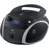 Grundig GRB 4000 BT Numérique 3 W Noir, Argent, Lecteur de CD Noir/Argent, Numérique, DAB+,FM, Lecteur, CD-R,CD-RW, Programme, Aléatoire, Répéter tous, Répéter un, Resume, 20 - 20000 Hz
