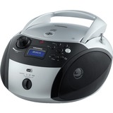 Grundig GRB 4000 BT Numérique 3 W Noir, Argent, Lecteur de CD Argent/Noir, Numérique, DAB+,FM, Lecteur, CD-R,CD-RW, Programme, Aléatoire, Répéter tous, Répéter un, Resume, 20 - 20000 Hz