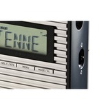 Grundig Music BP 7000 DAB+ Portable Analogique et numérique Noir, Perle, Radio-réveil Noir/Argent, Portable, Analogique et numérique, DAB, DAB+, FM, 9 cm, LCD, Noir, Perle
