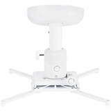 HAGOR 7315 support pour projecteurs Plafond Blanc, Montage au plafond Blanc, Plafond, 10 kg, Blanc