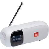 JBL Tuner 2 Portable Analogique et numérique Blanc, Radio Blanc, Portable, Analogique et numérique, DAB,DAB+,FM, 87.5 - 108 MHz, 174.928 - 239.200 MHz, 5 W