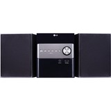 LG XBoom Micro Hi-Fi Système micro audio domestique 10 W Noir, Système compact Noir, Système micro audio domestique, Noir, 1 disques, 10 W, 70 W, DAB,DAB+,FM
