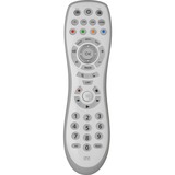 One for all Simple 4 IR Wireless Appuyez sur les boutons Blanc télécommande, Commande à distance Blanc/gris, DTV, DVD/Blu-ray, SAT, TV, Boitier décodeur TV, IR Wireless, Appuyez sur les boutons, Blanc
