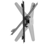 One for all WM4471 Meuble TV en bois massif, Support Noir