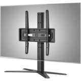 One for all WM4471 Meuble TV en bois massif, Support Noir
