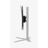 One for all WM4471 Meuble TV en bois massif, Support Noir