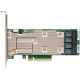 Broadcom MegaRAID 9460-16i contrôleur RAID PCI Express x8 3.1 12 Gbit/s SAS, SATA, PCI Express x8, 12 Gbit/s, 4096 Mo, DDR4, 2133 MHz