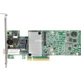 Broadcom MegaRAID SAS 9380-4i4e contrôleur RAID PCI Express x8 3.0 12 Gbit/s SAS, SATA, Série ATA II, Série ATA III, PCI Express x8, 0,1,5,6,10,50,60,JBOD, 12 Gbit/s, 1024 Mo, DDR3