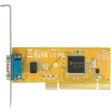 DeLOCK 89592 carte et adaptateur d'interfaces Interne RS-232 PCI, RS-232, PCI 3.0, RS-232, Argent, PC