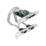 DeLOCK Carte PCI Express vers 2 x série RS-232 + 1 x parallèle IEEE1284, Carte d'interface 