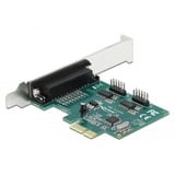 DeLOCK Carte PCI Express vers 2 x série RS-232 + 1 x parallèle IEEE1284, Carte d'interface 
