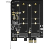 DeLOCK Carte PCI Express x1 vers 2x M.2 Clé B, Adaptateur 