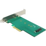 DeLOCK Carte PCI Express x4 > 1 x NVMe M.2 interne Clé M 110 mm, Adaptateur 