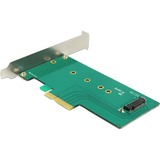 DeLOCK Carte PCI Express x4 > 1 x NVMe M.2 interne Clé M 110 mm, Carte d'interface 
