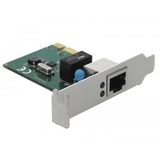 DeLOCK Carte PCIe 1x Gigabit LAN, Carte réseau 