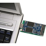 DeLOCK Convertisseur USB 3.0 Type-A mâle > mSATA full size 