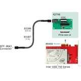 DeLOCK SFF-8643 > PCIe x4 avec plaque de montage, Convertisseur 