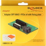 DeLOCK SFF-8643 > PCIe x4 avec plaque de montage, Convertisseur 