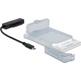 DeLOCK USB-C > SATA Converter, Convertisseur Noir, 0,15 mètres