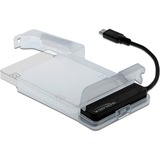DeLOCK USB-C > SATA Converter, Convertisseur Noir, 0,15 mètres