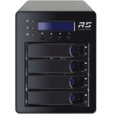 HighPoint SSD6540 Boîtier de disques de stockage Enceinte ssd Noir 2.5", Boîtier disque dur Enceinte ssd, 2.5", U.2, 128 Gbit/s, Noir