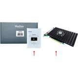HighPoint SSD7505 disque SSD M.2 32768 Go PCI Express 4.0 NVMe, Carte RAID 32768 Go, M.2, 16 Gbit/s