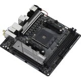 ASRock Asro B550M-ITX/ac carte mère socket AM4 Noir/gris, RAID, Gb-LAN, Sound, Mini-ITX