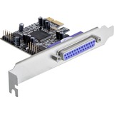 DeLOCK PCI Express card 2 x serial, 1x parallel carte et adaptateur d'interfaces, Carte d'interface 1x parallel, PCIe, Avec fil, Windows 2000/XP, 2003, 2 x DB9 RS-232 1 x DB25, Détail Lite