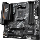 GIGABYTE AORUS B550M ELITE, Socket AM4 carte mère Noir/gris, RAID, Gb-LAN, Sound, µATX