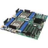 Intel® Carte mère ® S2600STQR pour serveurs, Socket 3647 carte mère Intel, LGA 3647, Intel® Xeon®, DDR4-SDRAM, 2000 Go, DIMM