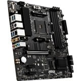 MSI B550M PRO-VDH WIFI carte mère socket AM4 Noir, RAID, Gb-LAN, Sound, ATX